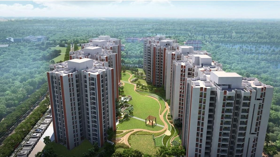 DTC Capital City 3 Side Open Spacious Apartments Interior View